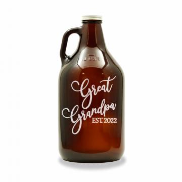 Family Ties | Personalized 64oz Glass Growler